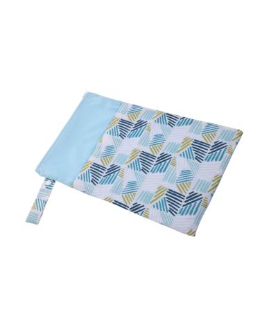 1 x napkin storage bag fabric wisdoms for women and girls wallet handbag storage bag for women products towel pads toilet bag blue 30x25x1cm