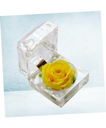 Zerodeko 1pcs Wedding For Women Womens Gifts Single Rose Valentine Decorations Flower Bouquet Girls Memorial Gifts Valentines Day Crystal Gifts Girlfriend Miss Accessories Preserved Flower - Buy Online on GoSupps.com