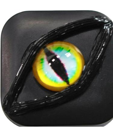 Amagogo Yellow Contact Lens Case - Unique Portable Mini Container for Women - Stylish Storage for Contact Lenses - Buy Online on GoSupps.com