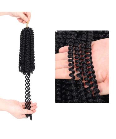 Spring Twist Hair Extensions for Black Women - I & K Synthetic Passion Twist Crochet Braiding Hair - 6 Packs 20.3 cm #1B - Buy Online on GoSupps.com