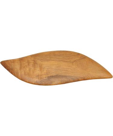 Verdant Touch Gua Sha Massage Tool - Fragrant Wooden Meridian Shaber for Face & Body | Enhance Your Wellness Routine - Buy Online on GoSupps.com