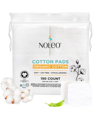 Cotton Rounds & Pads (150 Count (Pack of 1), Large & Pressed) 150 Count (Pack of 1) Large & Pressed