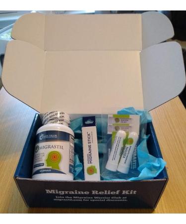 Vigor Migrastil Migraine Kit: Migraine Stick, Capsules & Nausea Inhaler - Buy Online on GoSupps.com