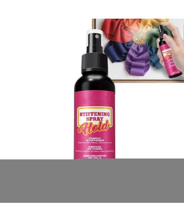  Qikam Fabric Fixative | 120ml Quick-Drying Long-Lasting and Multifunctional - Stiffening and Shaping Mist for Textiles - For Hats Wool Felt Bags Textile Projects Lace - Buy Online on GoSupps.com