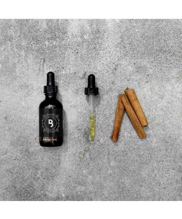 Premium Cinnamon Bark Beard Oil for Soft Nourished Facial Hair | International Shipping Available - Buy Online on GoSupps.com