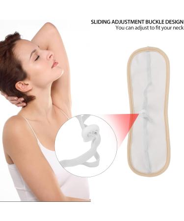 Asixxsix Reusable Cotton Castor Oil Pack for Neck & Thyroid - Reduce Inflammation with Adjustable Buckle - Buy Online on GoSupps.com