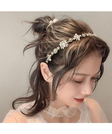 Elegant Fzsecriu Hair Ripe Headbands for Women | Glitter Hair Accessories for Weddings & Special Occasions - Buy Online on GoSupps.com