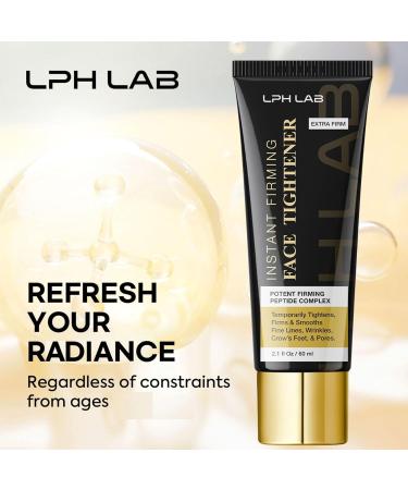 Instant Face Lift Cream: Temporary Face Tightener for Mature Skin (Age 50+) Visibly Firm & Smooth the Look of Wrinkles Fine Lines For Bare Skin Use 2.1 fl oz 2.1 Fl Oz (Pack of 1) - Buy Online on GoSupps.com