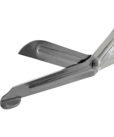 200x Lister Knee-Bent First Aid Scissors 18.5cm - Durable Silver Matte Bandage & Rescue Scissors for International Shipping - Buy Online on GoSupps.com