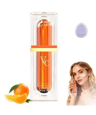 CLOUDSTART SELECT Japanese Vitamin C Makeup Tone Up Cream Five Vitamin C Makeup Tone Up Cream Face Moisturizer for All Skin Types Long Lasting Moisturizing1PcA