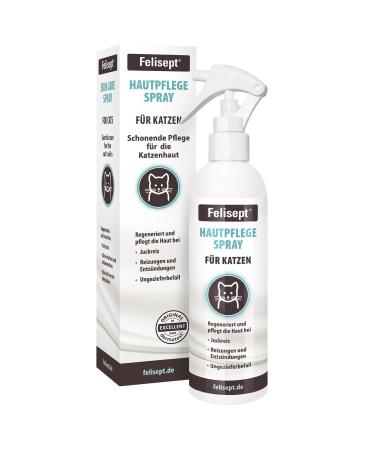 Felisept Skin Care Spray for Cats 250ml - Mite treatment for cats - Cat itchy skin relief - Cat dandruff treatment - Itching spray cat - Itch relief for cats - Skin care spray cats - Mild care - Buy Online on GoSupps.com