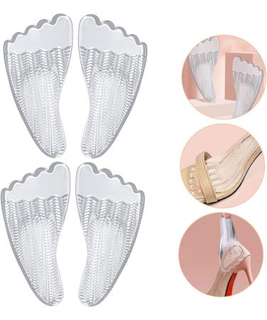 NOLITOY Five Toe Sticky Front Pad Inserts | Arch Support Insoles for Women & Men | Gel Metatarsal Pads for High Heels - Buy Online on GoSupps.com
