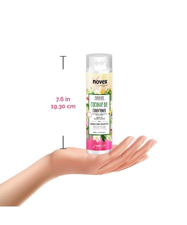 NOVEX Coconut Oil Hair Conditioner - 100% Organic 10.1 Oz - Nourishing Moisturizing & Frizz Control for Healthier Hair - Buy Online on GoSupps.com