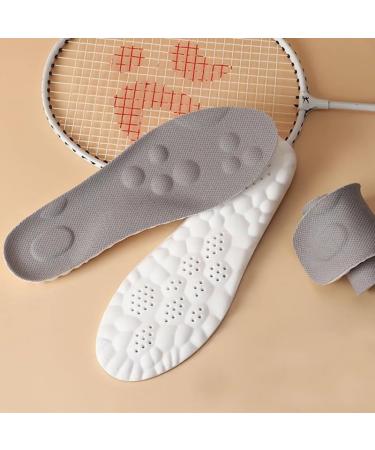 Buy Latex Sport Insoles | Soft High Elasticity Shoe Pads for Men & Women | Breathable Shock Cushion & Arch Support (41-42 - Buy Online on GoSupps.com