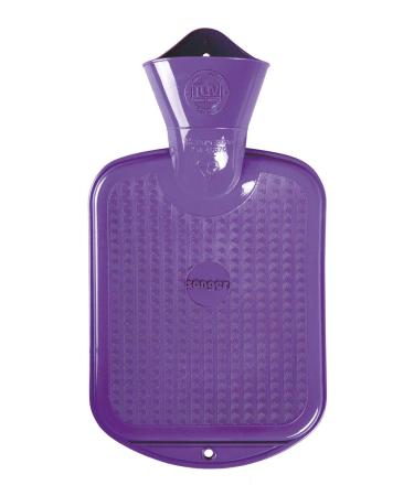 S nger hot water bottle 0.8 litres rubber lilac natural rubber premium rubber hot water bottle hot water bottle suitable for children