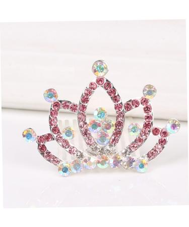 Angoily Crown Hair Comb Hair Accessories Toddler Crowns and Tiaras Girls Tiara Rhinestone for Girls Diamond Headpiece Crystal Headpiece Tiara for Girls Hairpin Child Rhinestones Headgear - Buy Online on GoSupps.com