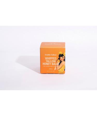 Enable Tallow Face & Body Cream Whipped Beef Tallow & Manuka Honey Balm for Dry Skin Eczema & Sensitive Skin Natural Moisturizer Citrus Scent 4oz - Buy Online on GoSupps.com