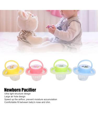 Binkie Newborn Pacifier Set - 4 BPA-Free Pacifiers for 0-3 Months | Durable Comfortable & Improved Air Flow - Buy Online on GoSupps.com