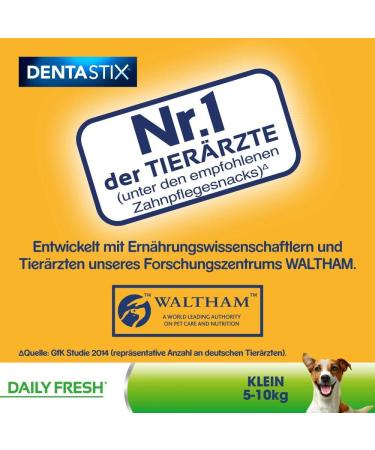 Buy Pedigree Dentastix Daily Fresh Dental Snacks for Small Dogs - 10 Pack (7 Pieces) | Healthy Chews with Active Ingredients | 1.1 kg - Buy Online on GoSupps.com