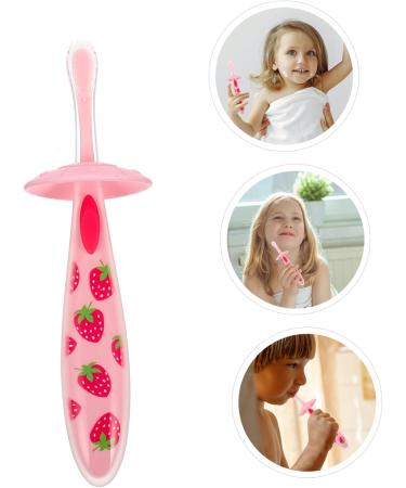Minkissy 5-in-1 Baby Toothbrush & Tongue Cleaner | Best Children's Oral Care Tool for Kids | Travel-Friendly Accessory - Buy Online on GoSupps.com