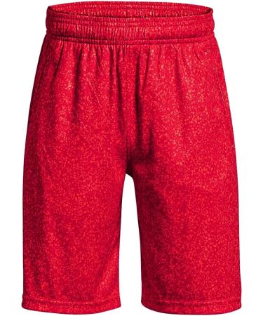 Under Armour Boys' Renegade 3.0 Printed Shorts Red/Black - Small - Buy Online on GoSupps.com