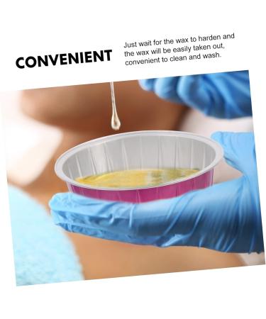 Frcolor 6 Mini Wax Melting Bowls - Aluminum Foil Replacement for DIY Candles & Hair Accessories - 8.5x8.5x3.8cm - Buy Online on GoSupps.com