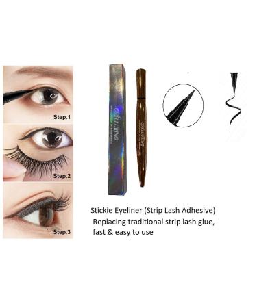 Alluring Clear Adhesive Eyeliner for Strip Eyelashes - No More Glue | International Shipping - Buy Online on GoSupps.com
