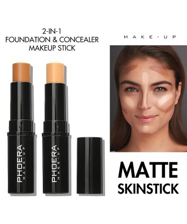 Highlight Contour Stick - Body & Face Makeup Shading, Highlighter, and Concealer Stick (Cruelty-Free) - Cream Formula - Buy Online on GoSupps.com