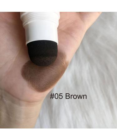 Stamp Eyebrow Powder 10 Reusable Stencils Waterproof Eyebrows (Brown) - Buy Online on GoSupps.com