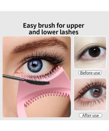 FOMIYES Lashes Kit 2pcs Eyeliner Eyelash Brush Separator Mascara Shield Girl Supplies Thermostat Smoky Silicone Ladle Spoon - Buy Online on GoSupps.com