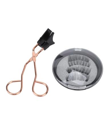 Cils magn tiques pais faux cils doubles cils magn tiques de longueur durable largir les yeux pour les v nements de mariage fibre artificielle (KS02-4) KS02-4 KS02-4