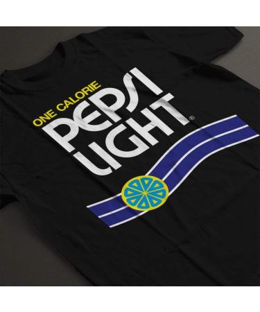 All+Every Pepsi Light Retro One Calorie Men's T-Shirt XL Black - Buy Online on GoSupps.com