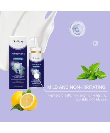 Oral Care Toothpaste Gentle Cleaning Yellow Teeth Stains Odor Freshening Toothpaste - Buy Online on GoSupps.com