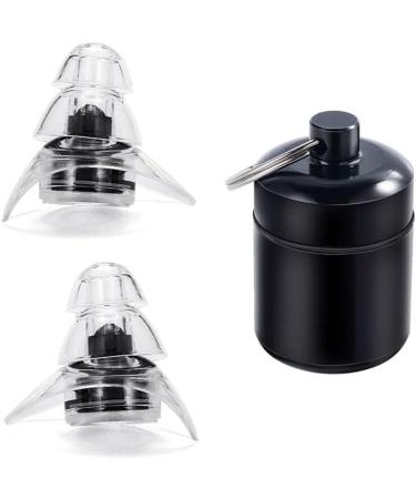 Ear Plugs 1 Pair/Set Soft Silicone Ear Plugs Anti Noise Snore Earplugs Noise Reduction Sound Insulation Ear Earplugs Black