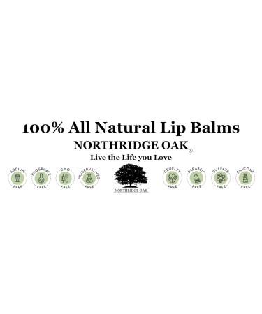 Northridge Oak - 100% All Natural Lip Balm - Lemon 5 Pack - Buy Online on GoSupps.com