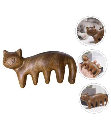 Beaupretty K tzchen-Massagekamm | Wooden Hair Massage Comb - Wide Teeth Scalp Tool for Travel - Buy Online on GoSupps.com