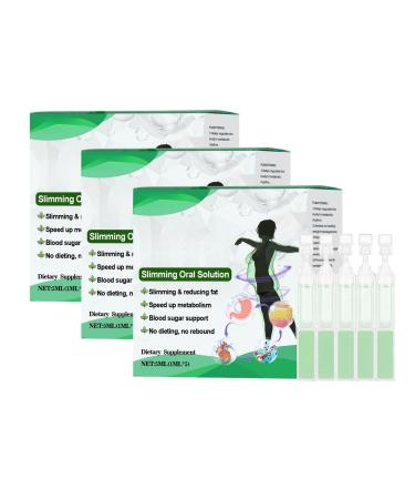 Gouttes Minceur Et Remodelage Corporel - Br le-graisses Gestion Du Poids Sant Et Regain D' nergie(3PC)
