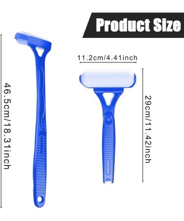  WJnflQN Back Lotion Applicator - Body Lotion Applicator for Back | Long Handle Foldable Roll Applicator for Shower Sunscreen - Buy Online on GoSupps.com