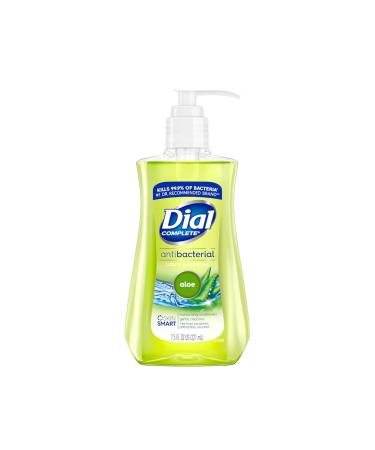 Dial Antibacterial Hand Soap with Moisturizing Aloe | 7.5 oz, Pack of 4 - Buy Online on GoSupps.com