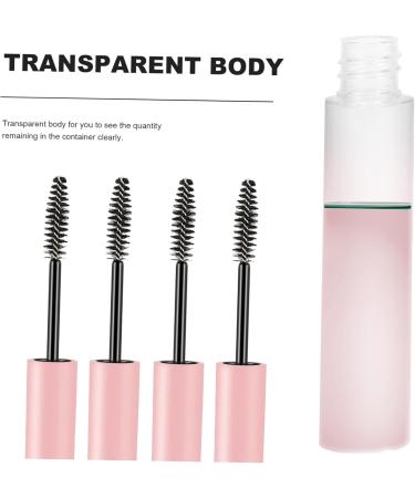 WOONEKY 10pcs Mascara Empty Tube Mascara Wand Clear Lash Mascara Lip Gloss Tubes Eyelash Tubes Plastic Pink - Buy Online on GoSupps.com