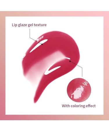 Peptide Tinted Lip Balm Peptide Lip Tint 4pcs Long Lasting Glossy Lip Gloss Sheer Color and Hydrating Finish Lightens Lip Lines Anti-Drying And Tender Lipstick Valentine's Day Lipstick Set - Buy Online on GoSupps.com