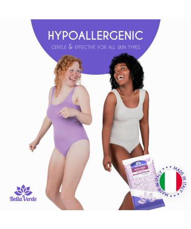 Bella Verde Wax Beans 1.76lbs - Made in Italy - Jasmine Hard Wax Beads for Body & Face - Ideal for Women & Men - Buy Online on GoSupps.com