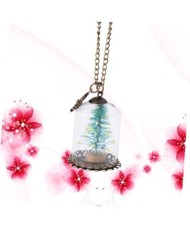 HAPINARY Tree Pendant Necklace Holiday Necklace diamond choker necklace for women chain pendant jewelry accessories christmas tree lovers - Buy Online on GoSupps.com