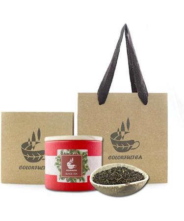 COLORFULTEA - 100g (3.5 oz) - India Black Tea - Darjeeling Black Tea / 100% Natural Ingredients - Sourced from India - Buy Online on GoSupps.com