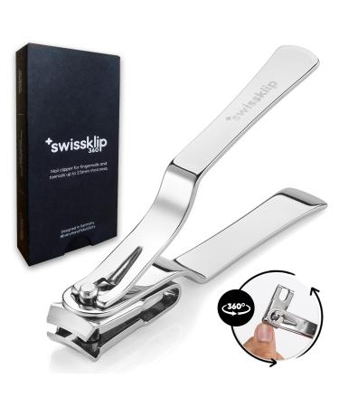 Swissklip Nail Clippers for Men I Well Suited as Finger Nail Clippers Adult I Also Can be Used as Fingernail Clippers for Women I Swissklip Nail Clipprs rate among the Best Nail Clippers in the Market