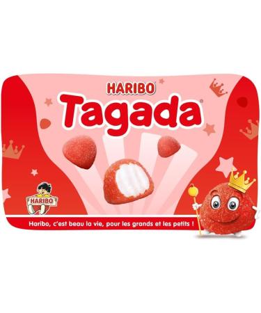 HARIBO - Tagada - Strawberry Flavoured Sweets - Box of 200 Sweets - 820g (Pack of 1) - Buy Online on GoSupps.com