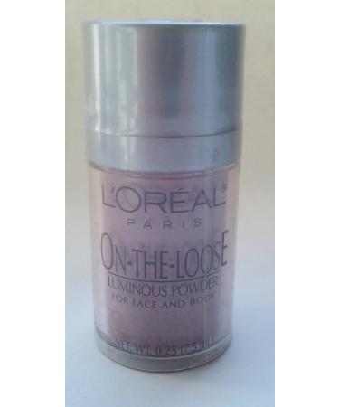 L'Oreal On-the-Loose Luminous Powder for Face and Body in Simmer 0.25oz