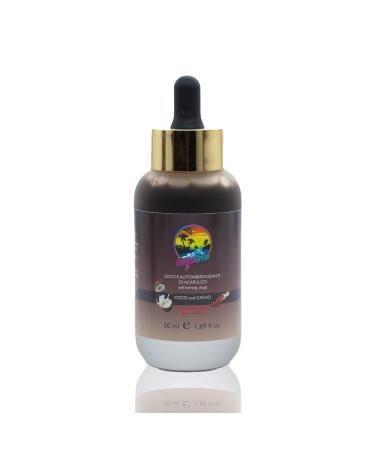 Bayablu Self-tanning Drops for Face and Body For a Even and Natural effect Rapid Absorption Moisturizing and Anti-Aging Action 50 ml