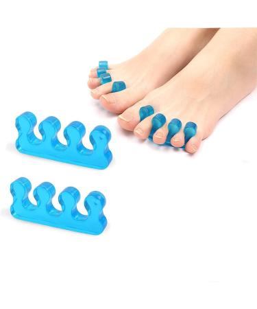 Toe stretchers and Toe separators for Relaxing Toes Embossing of The Big Toe Gel Toe Separators Pedicure for Nail Art Toenail Finger Tools
