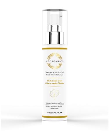 Organic Maple Leaf Elastin Complex Cream by VeOrganics helps to increase elasticity of the skin. Luxurious Firming Nourishing Moisturizing and Anti-Aging Cream for all skin types.